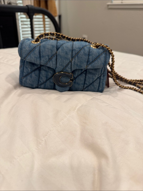Coach Handbags - Coach Denim Tabby 20